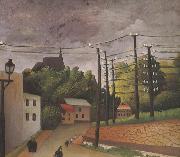 Henri Rousseau View of Malakoff Germany oil painting artist